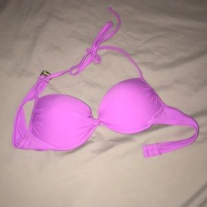 Cute purple bikini top